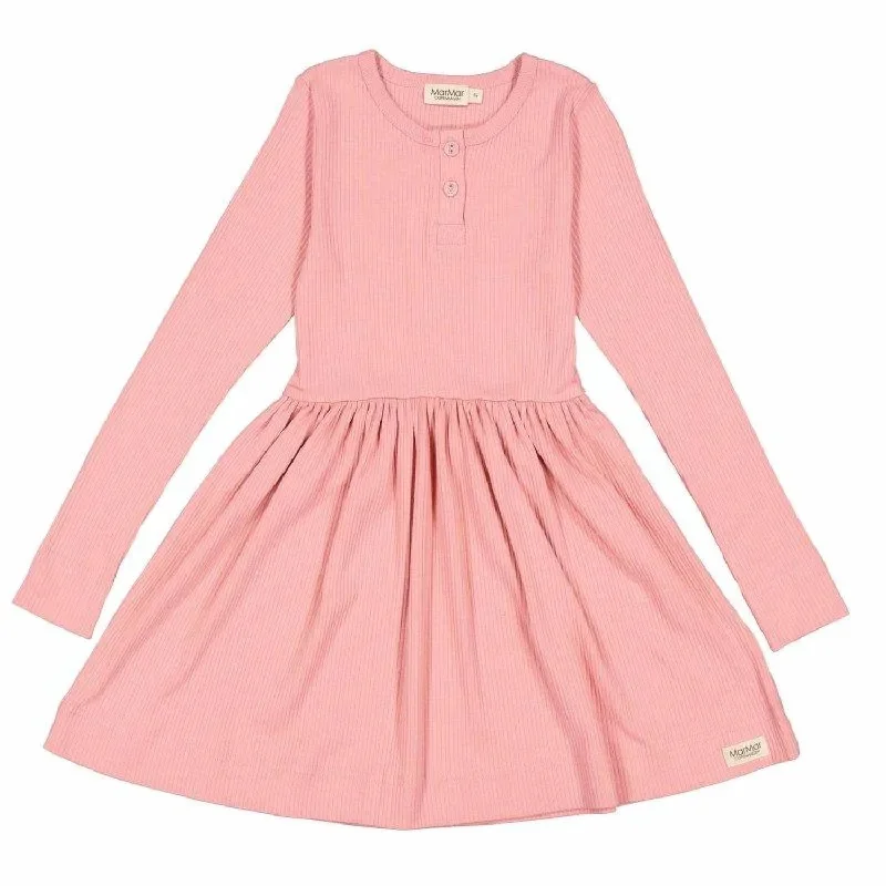 Long Sleeve Dira Dress In Pink