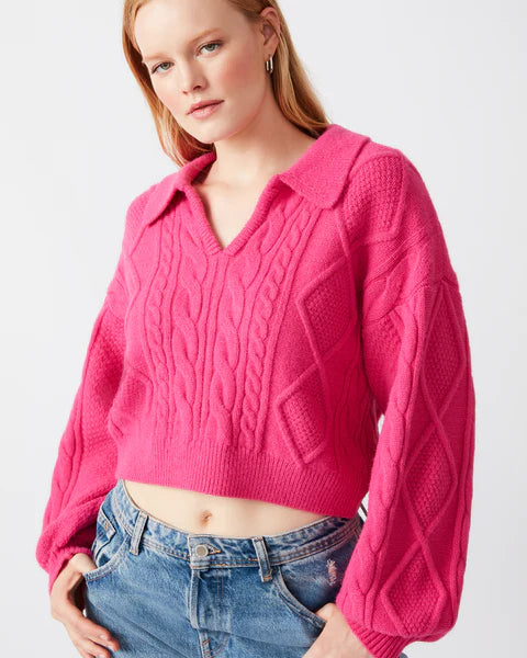 Cay Sweater Fuschia