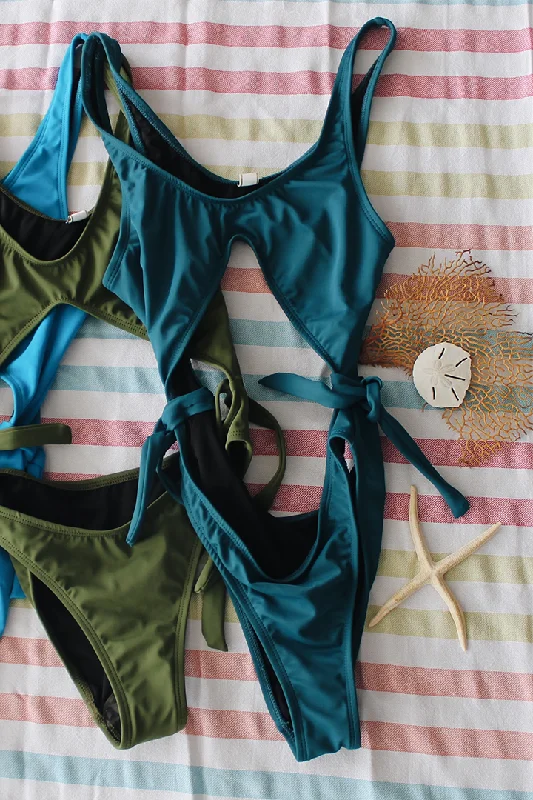 Infinity Swimsuit Steel Blue