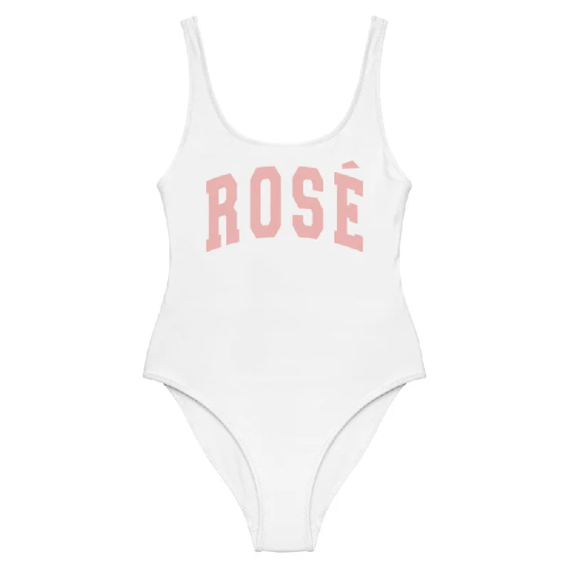 Rosé White Swimsuit