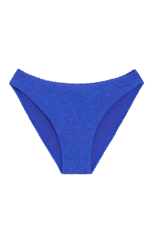Seychelles Bottom - Cobalt Crinkle (Modest Coverage)