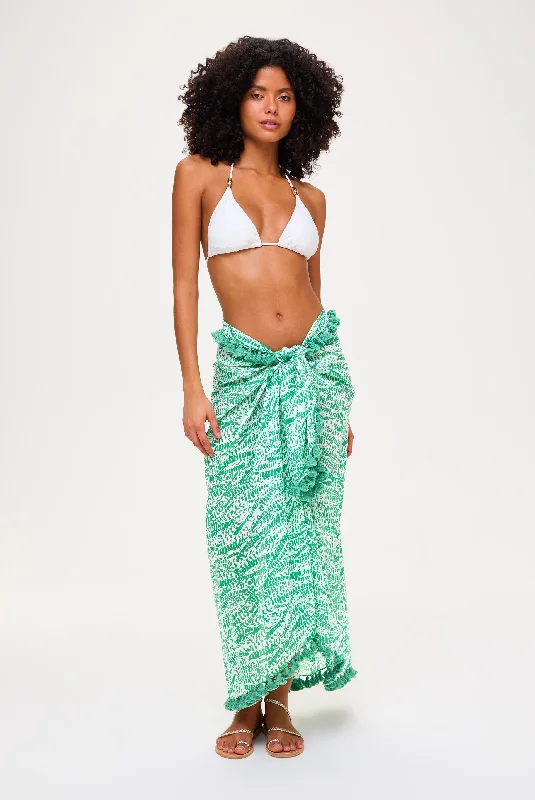 Belle Mare Tassel Trim Sarong