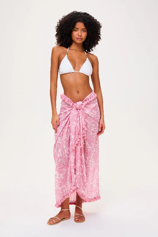 Ischia Tassel Trim Sarong