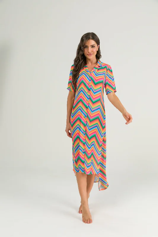 Rani Shirt Dress Cover Up