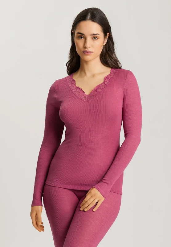 Woolen Lace - Long Sleeved Top